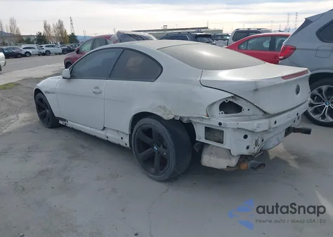 2009 BMW 650I из США, поврежденный, VIN WBAEA53509CV92371